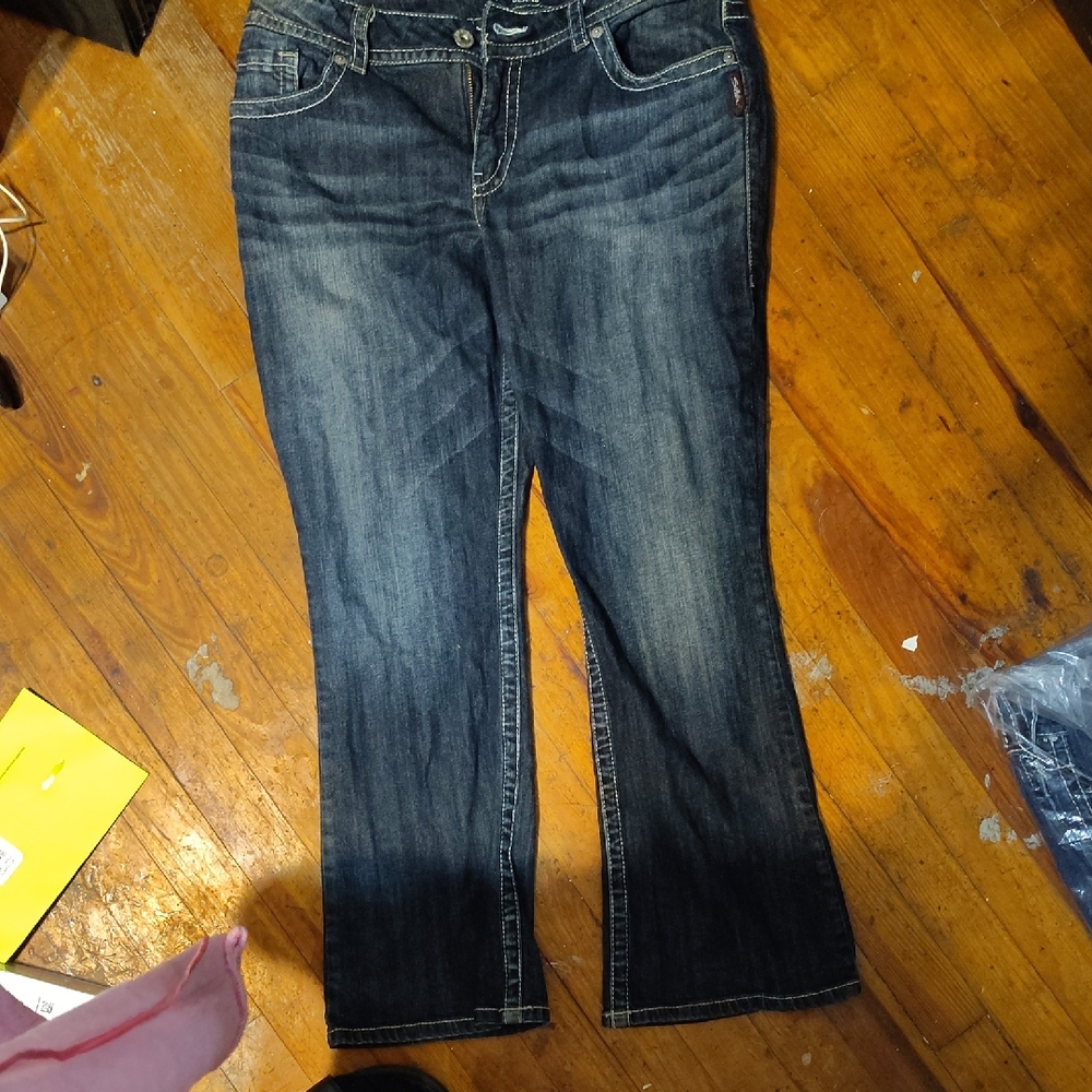 Silver Jeans Blue Straight Leg Classic Denim